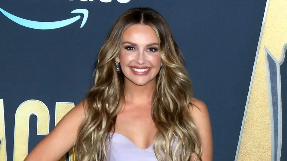 Carly Pearce at the 2022 Academy of Country Music Awards Arrivals at Allegient Stadium on March 7^ 2022 in Las Vegas^ NV