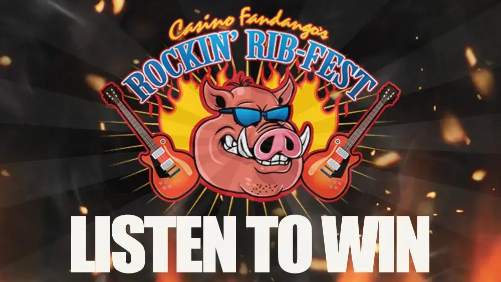 ROCKIN RIB FEST LISTEN TO WIN