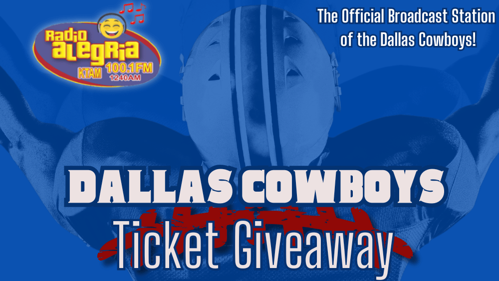 The slider graphic for KTAM's Dallas Cowboys Ticket Giveaway. Please click for more information on how to win!