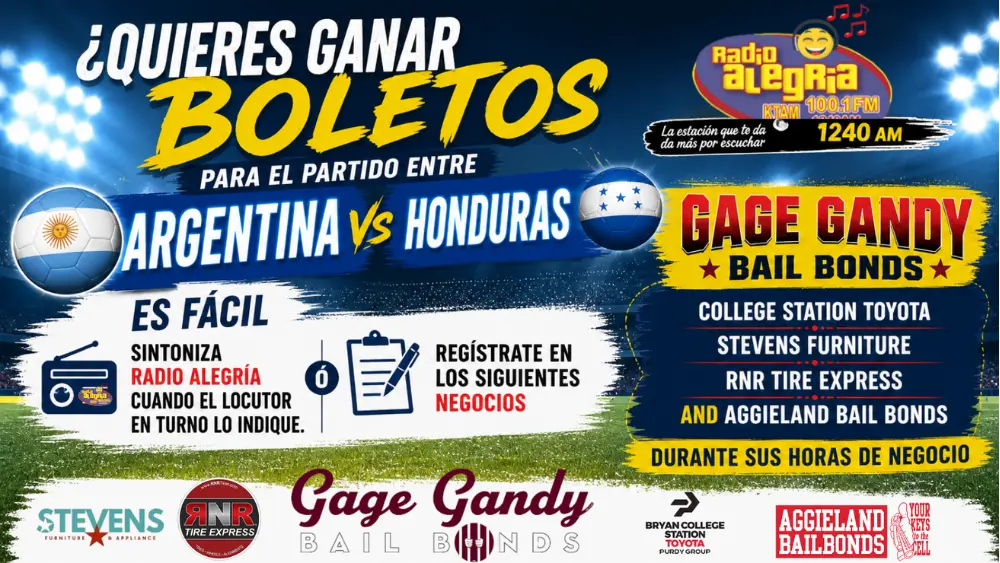 This Argentina vs. Honduras features more text details against a stadium background.