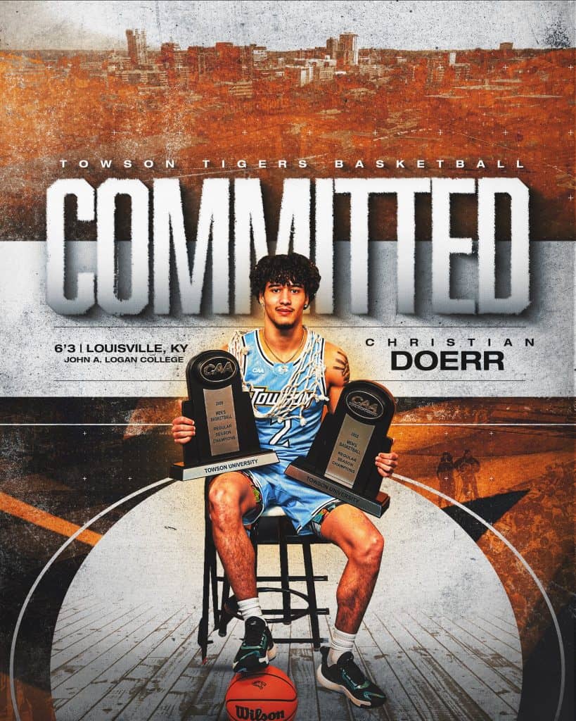 Christopher R Doerr Christian Doerr commits to Towson | River Radio Sports Central