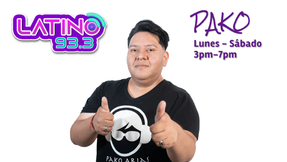 Pako on Air on 93.3 Latino in Austin, TX