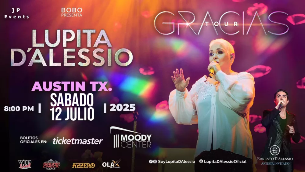 LUPITA D'ALESSIO - GRACIAS TOUR