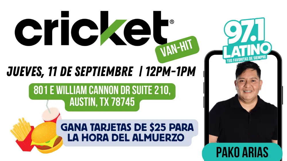 LATINO PAKO ARIAS CRICKET WIRELESS VAN HIT 9.11.25