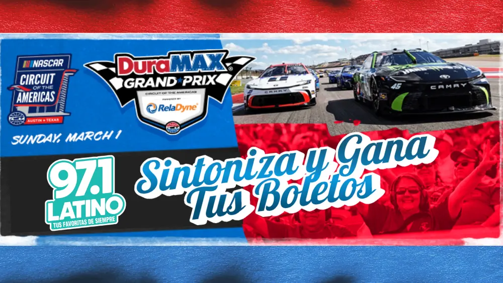 Sintoniza y Gana Tus Boletos - Nascar Grand Prix - Cota - Latino