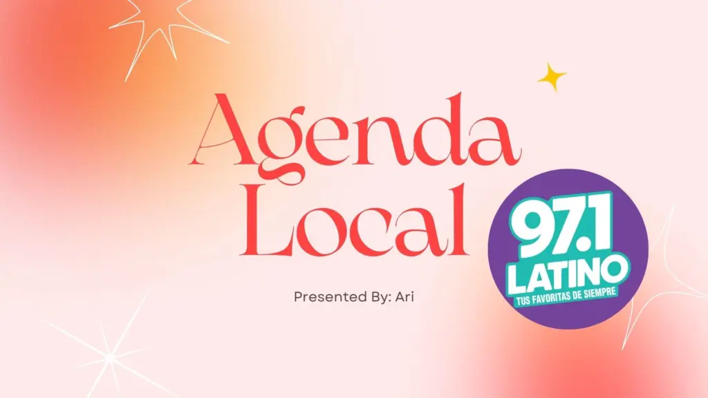 gradient background that says "Agenda Local" and has latino logo