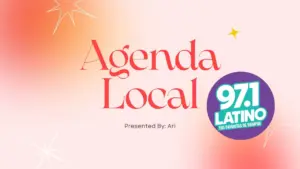 gradient background that says "Agenda Local" and has latino logo