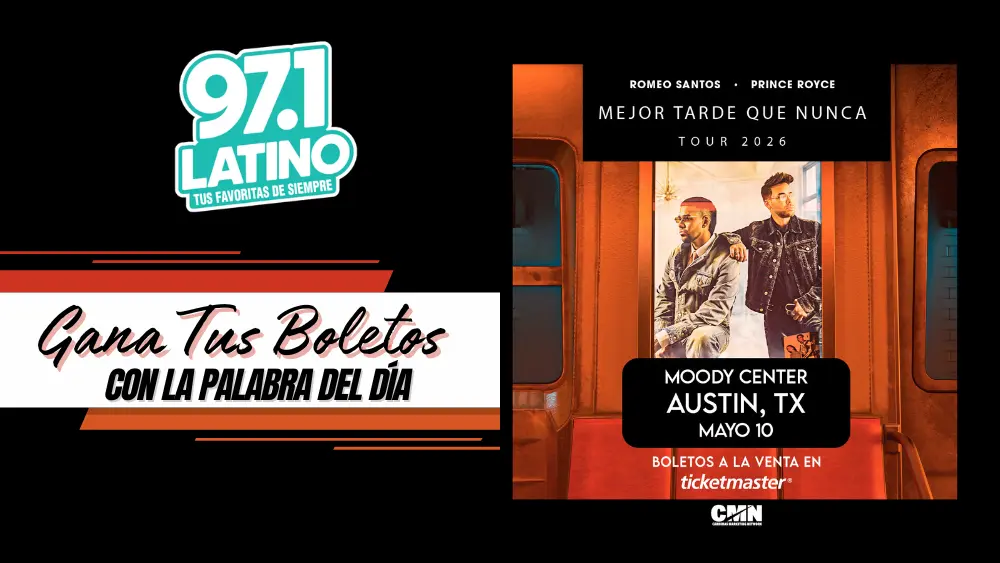 Sintoniza Para Ganar Tus Boletos Para Romeo Santo y Prince Royce