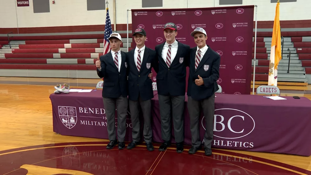 four-benedictine-cadet-seniors-gather-after-signing-their-nationals-letters-of-intent-681c28681cd35827900
