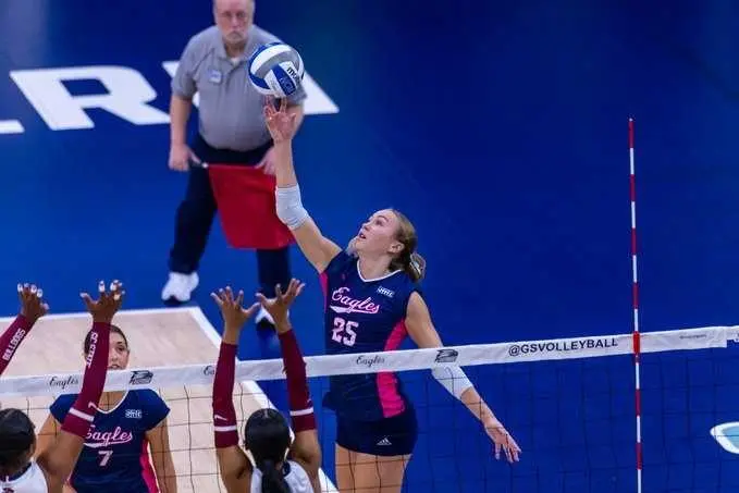 georgia-southern-outside-hitter-reagan-barth-attacks-a-ball-at-the-net-against-south-carolina-state-68cccaba4fcda746437