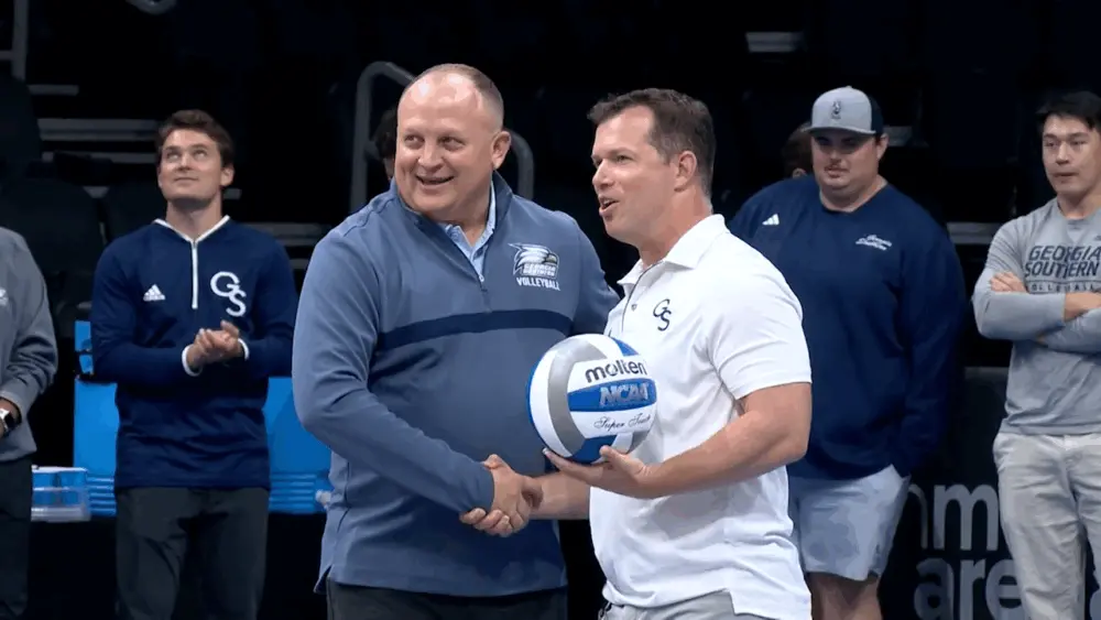 georgia-southern-volleyball-coach-chad-willis-embraces-athletics-director-chris-davis-68d60cad96768522414
