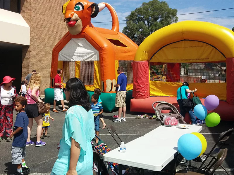 bouncy-houses