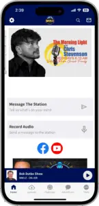WMUZ App Home Page