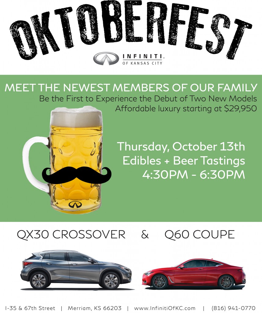 Infiniti Of Kansas City >> Oktoberfest At Infiniti Of Kansas City Kc 102 1 Infiniti Of Kansas City >> Oktoberfest At Infiniti Of Kansas City Kc 102 1