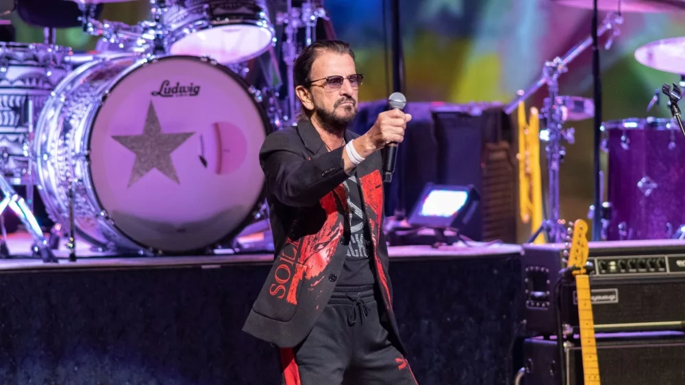 Ringo Starr performs on stage at Hard Rock Live in Hollywood^ Florida. HOLLYWOOD^ FLORIDA - SEPTEMBER 17^ 2022