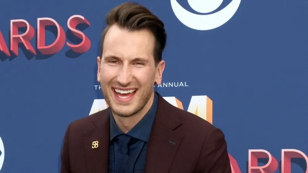 Russell Dickerson at the Academy of Country Music Awards 2018 at MGM Grand Garden Arena on April 15^ 2018 in Las Vegas^ NV