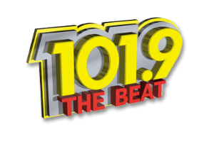 The logo for the 101.9 The Beat radio station.