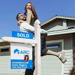 Couple with new home