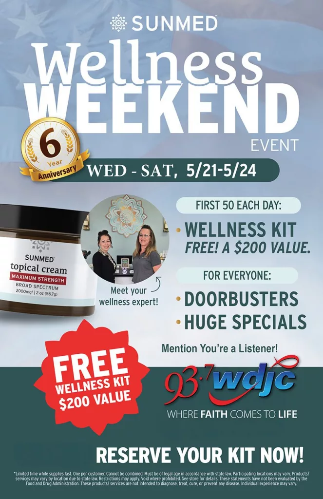 Wellness Weekend Flyer
