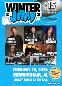 Winter Jam 2026, Birmingham, Al display ad