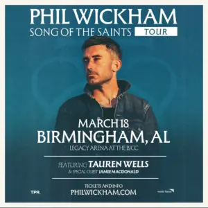Phil Wickham at the BJCC concert poster