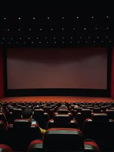 Movie theatre interior