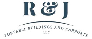 R and J Portable Buildings and Carports logo