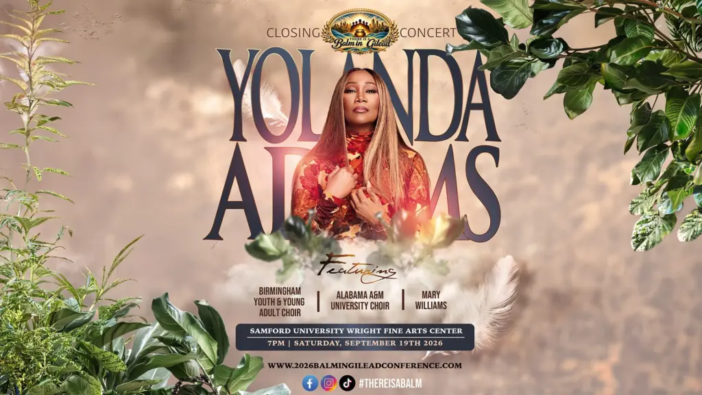 Yolanda Adams Concert poster