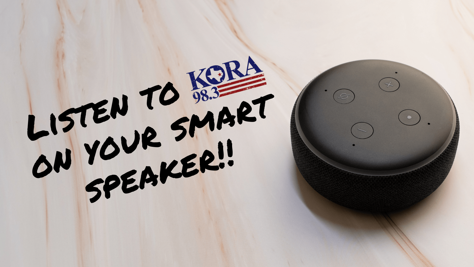 The 98.3 KORA Alexa Skill for Amazon Echo | KORA - Bryan-College