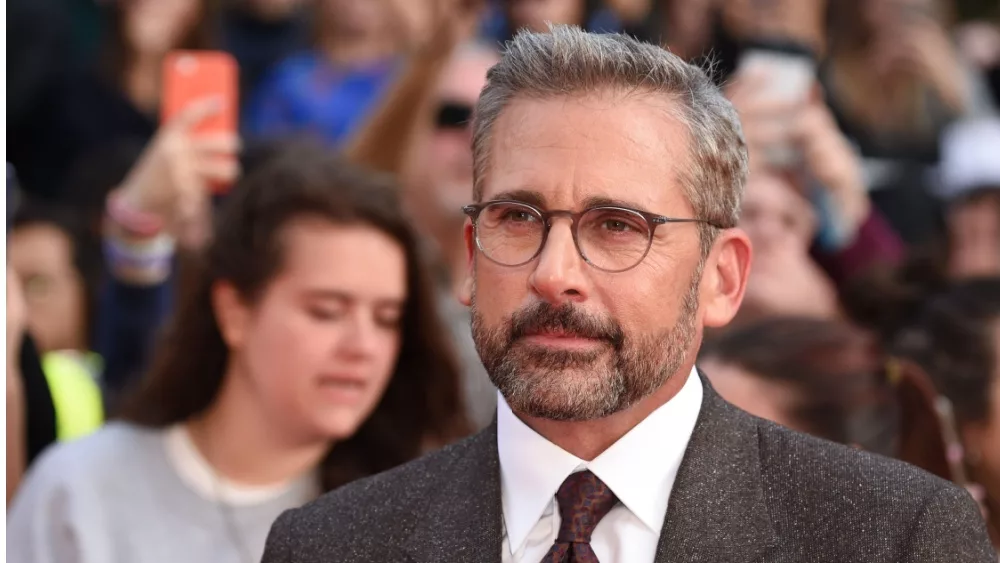 Steve Carell at the London Film Festival at the Cineworld Leicester Square^ London. LONDON^ UK. October 13^ 2018