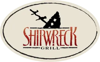 The sponsor logo for Shipwreck Grill.
