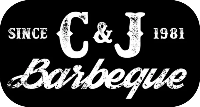 The C&J Barbeque sponsor logo.