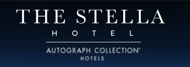 The sponsor logo for The Stella Hotel, Autograph Collection.