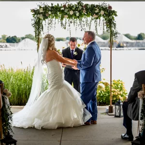 Let the harbor be your ceremony backdrop1 PC: B Graves Photography