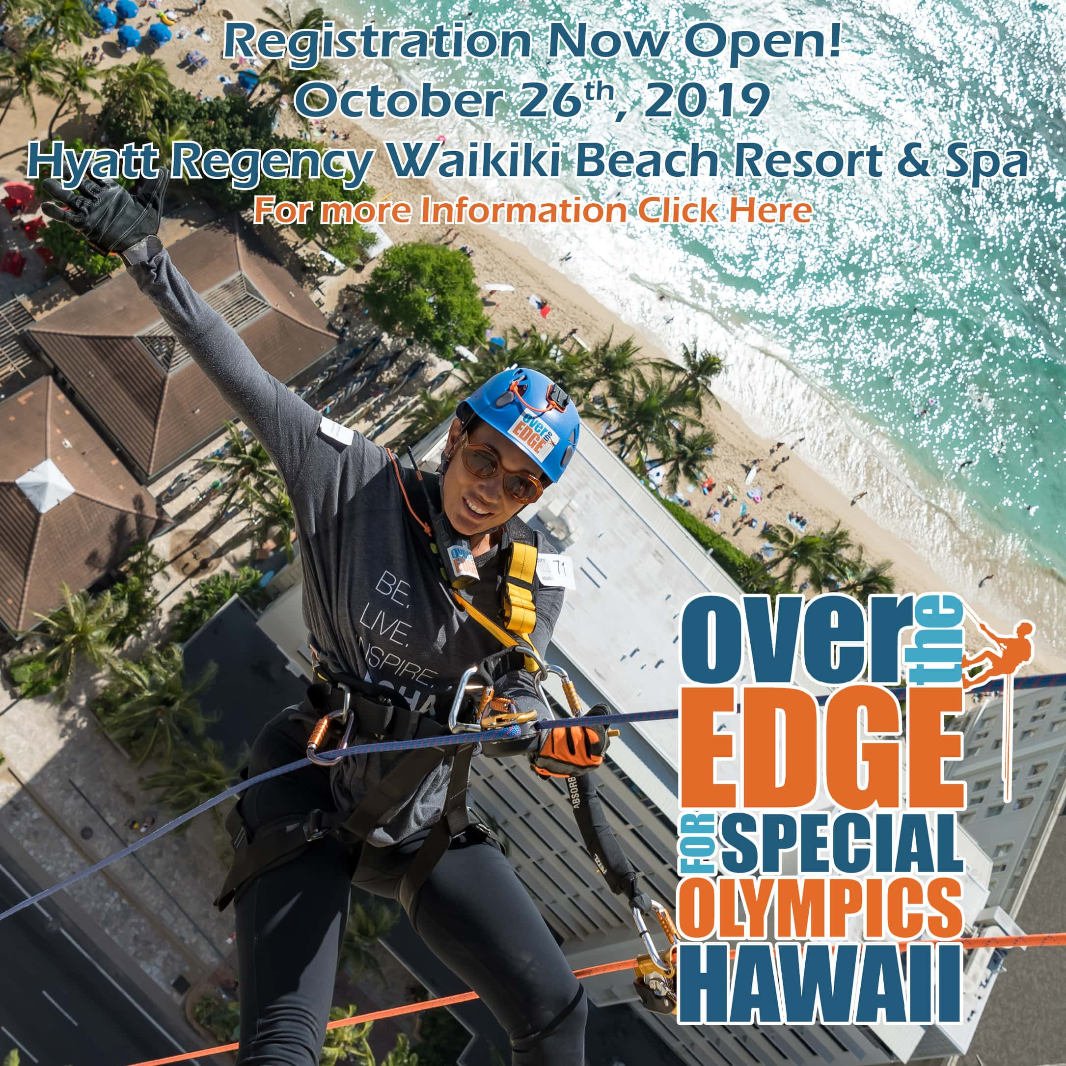 11th Annual Over the Edge for Special Olympics Hawaii Krater 96