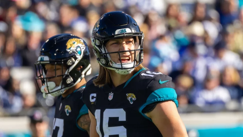 16 TREVOR LAWRENCE at DALLAS COWBOYS VS JACKSONVILLE JAGUARS DECEMBER 18^ 2022 at TIAA BANK FIELD JACKSONVILLE FLORIDA