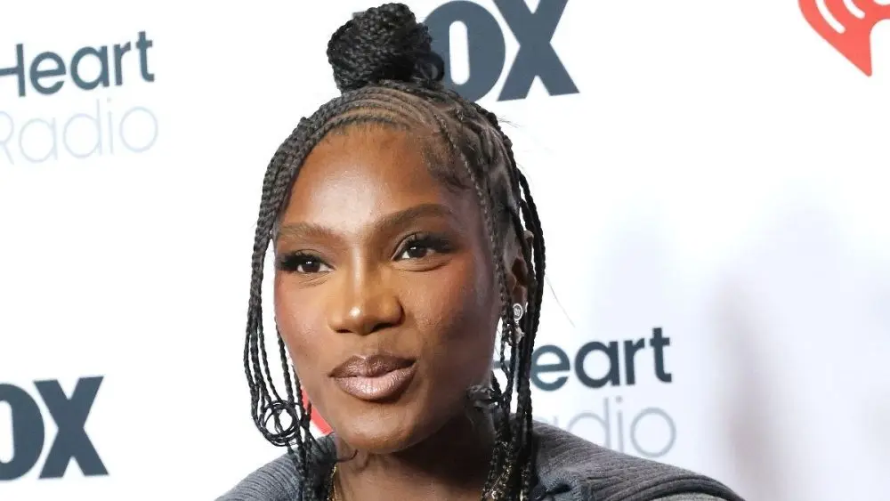 Doechii on the Winners Walk at the 2025 iHeartRadio Music Awards at the Dolby Theatre LOS ANGELES^ CA - MARCH 17^ 2025