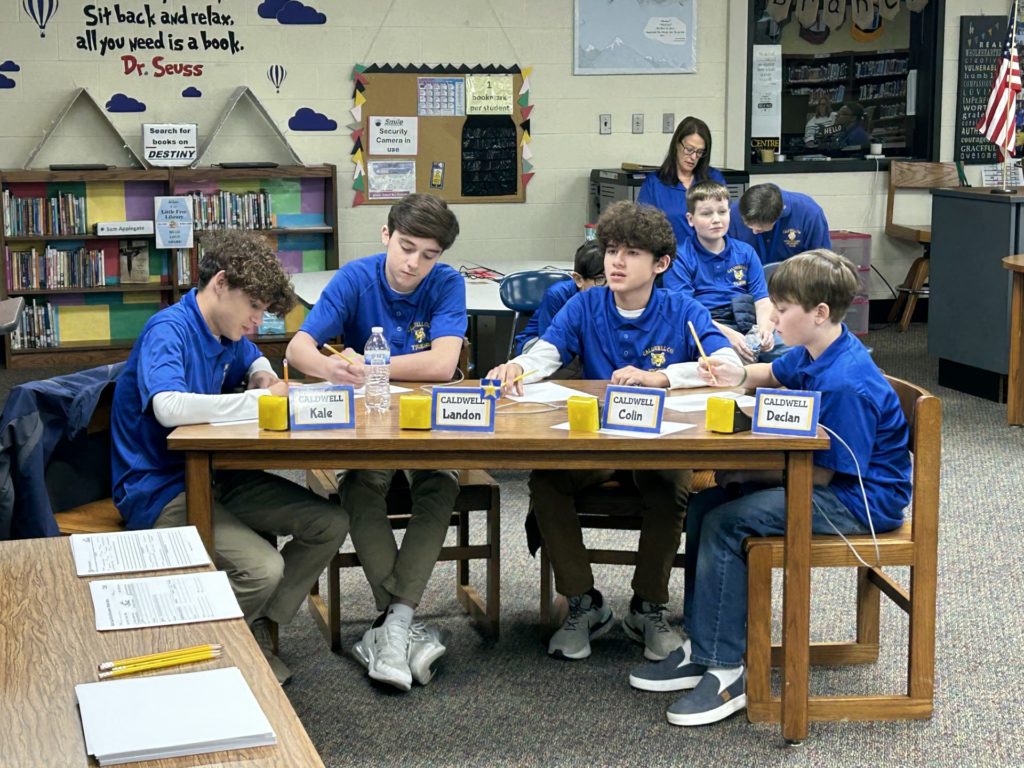 Caldwell Middle School's Academic Team Competed In 5th District Governor's  Cup Saturday | WPKY