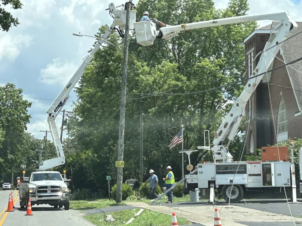 May 26, 2024 Caldwell County Tornado Damage – WPKY