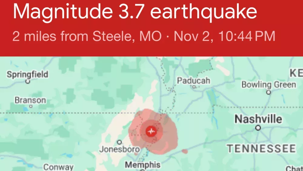 Saturday Night Missouri Earthquake Felt In The Region | WPKY