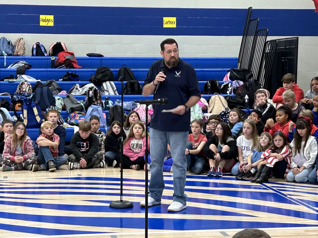 2024 Caldwell Elementary School Veterans Day Program and Parade WPKY