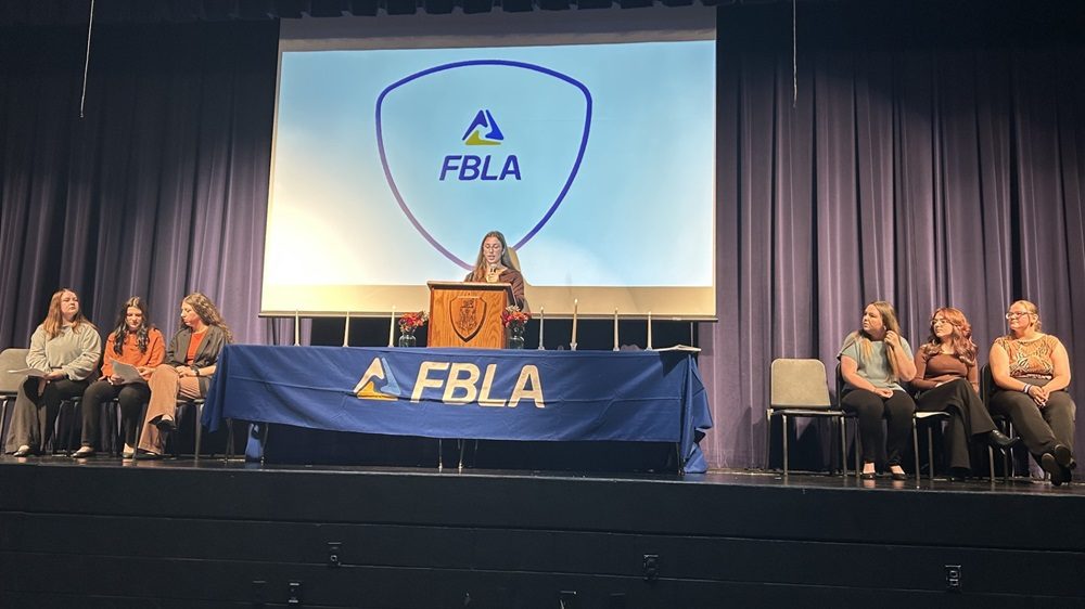 Caldwell County High School FBLA Inducts Members Caldwell County High School FBLA Inducts Members