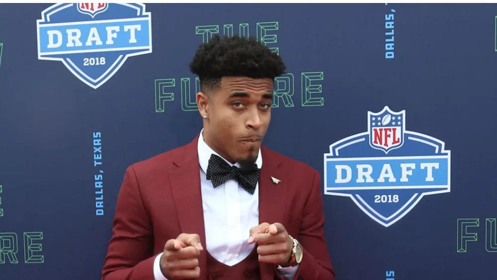 Jaire Alexander attends the 2018 NFL Draft at AT&T Stadium on April 26^ 2018 in Arlington^ Texas.
