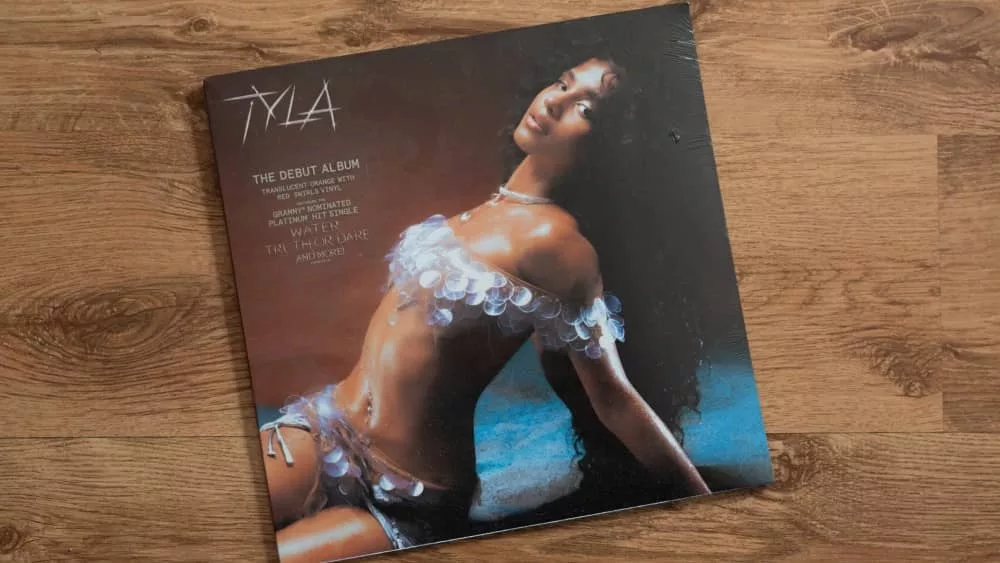 Vinyl record of South African Grammy award winner Tyla