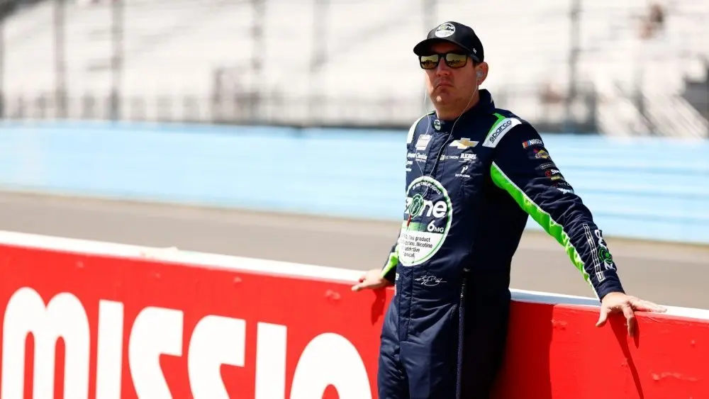 NASCAR Cup Series driver^ KYLE BUSCH (8) of Las Vegas^ NV gets ready to practice for the Go Bowling at The Glen in Watkins Glen^ NY. Watkins Glen^ NY USA - August 09^ 2025