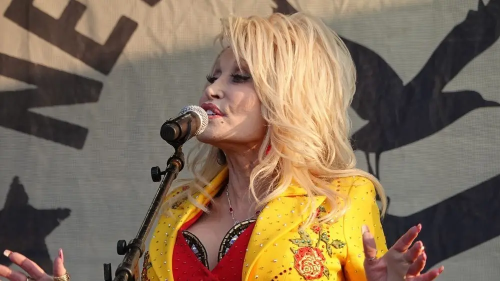 Dolly Parton plays Newport Folk Festival Newport^RI/USA 7/28/19