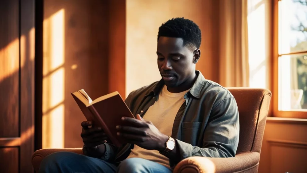 can-you-create-a-lifestyle-image-of-an-african-american-person-reading-in-a-cozy-or-casual-setting