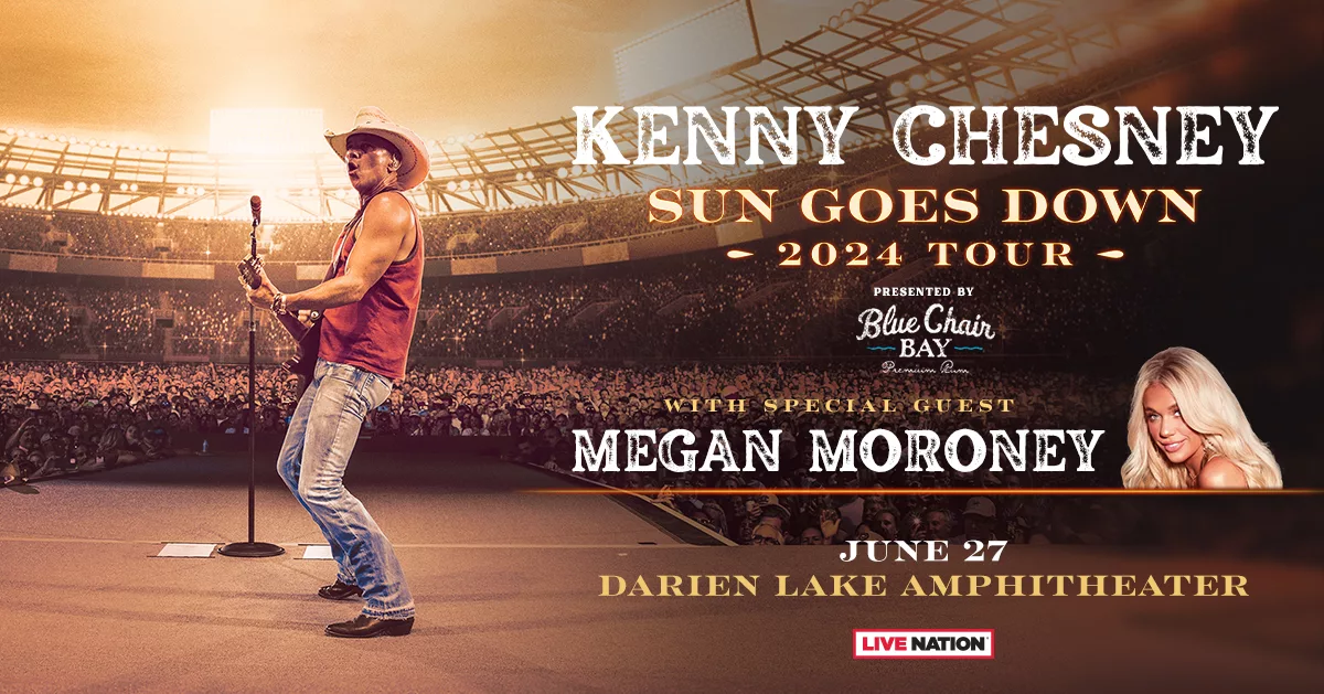 Kenny Chesney coming to Darien Lake Big Dog Country