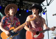 Cameron Duddy and Mark Wystrach of the band Midland perform at BottleRock. Napa^ CA/USA: 5/24/19