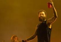 Post Malone performs at Bonnaroo music festival Manchester^ Tennessee USA - 06-15-2024